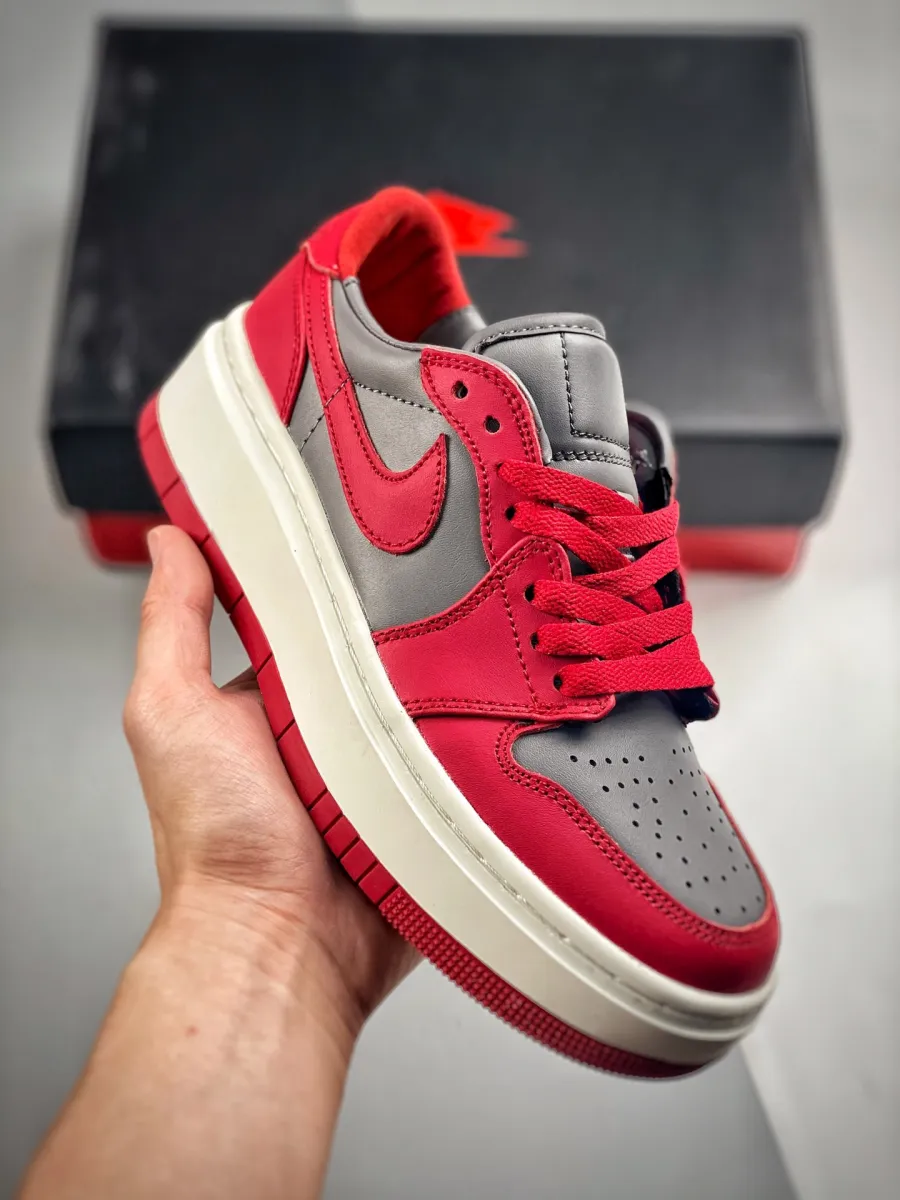 Air Jordan 1 Low LV8D UNLV DH7004-006 Air Jordan 1 Low Red And Grey