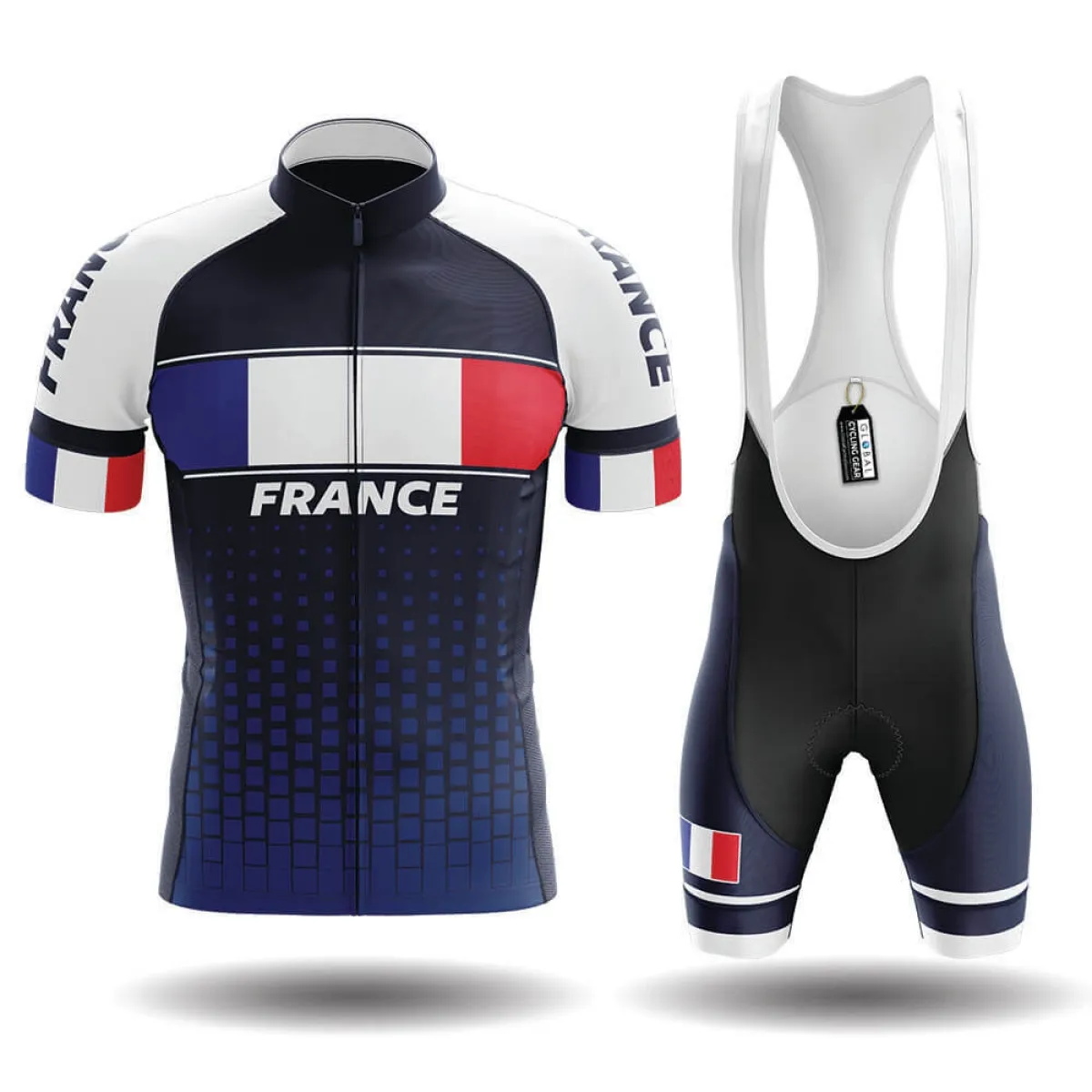France S1 - Men's Cycling Kit / Full Set Outlet