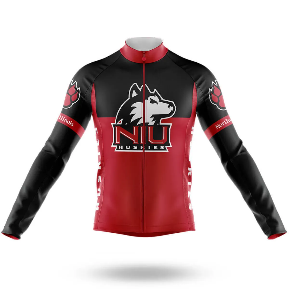 Northern Illinois University V2 Long Sleeve Cycling Jersey Only