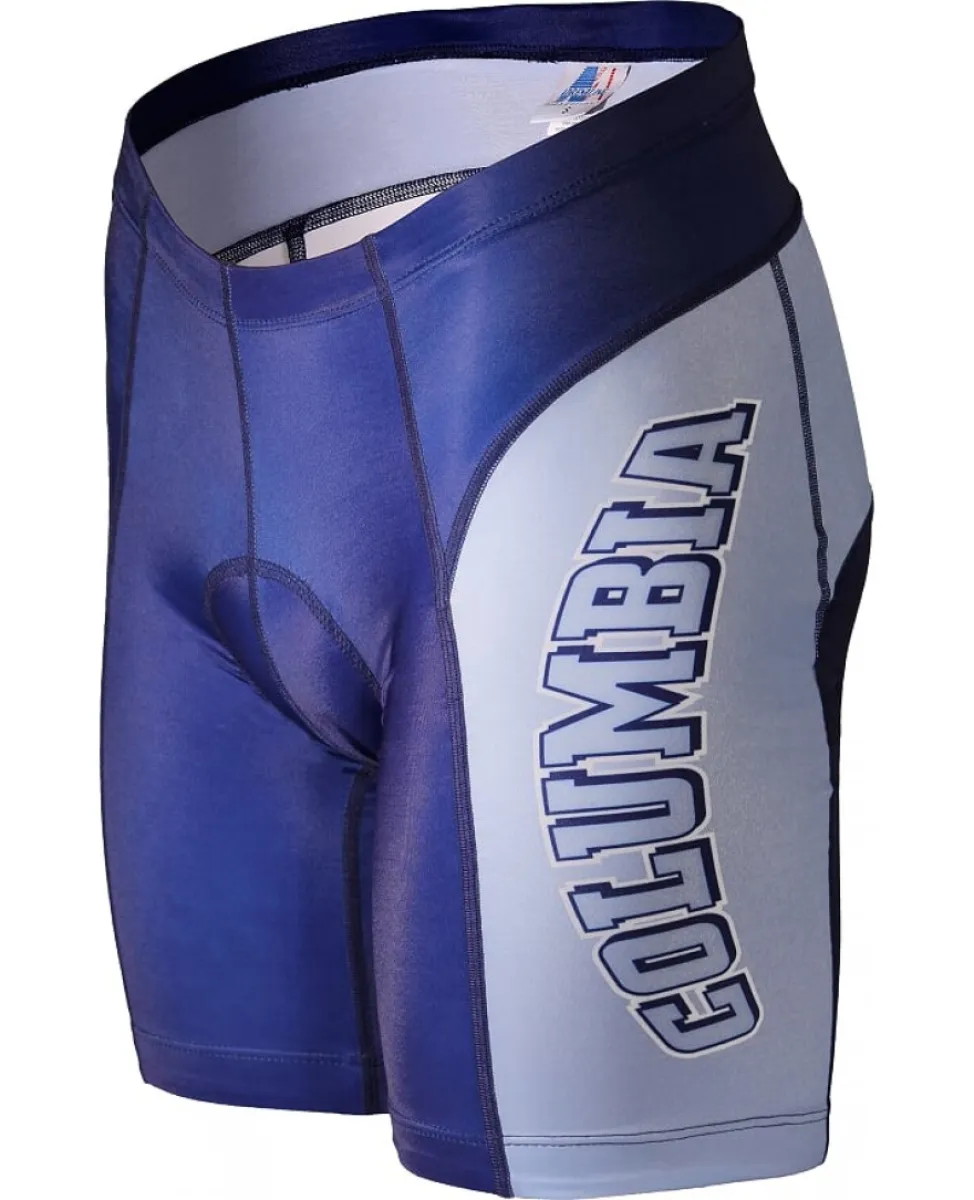 Columbia University Cycling Shorts College | COLUMBIA BIKE SHORTS