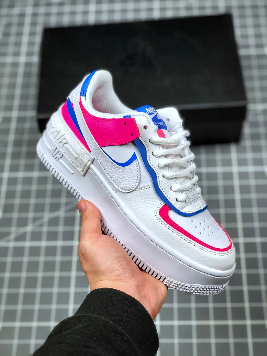 Nike Air Force 1 Shadow White Pink Blue Cotton Candy Air Force 1
