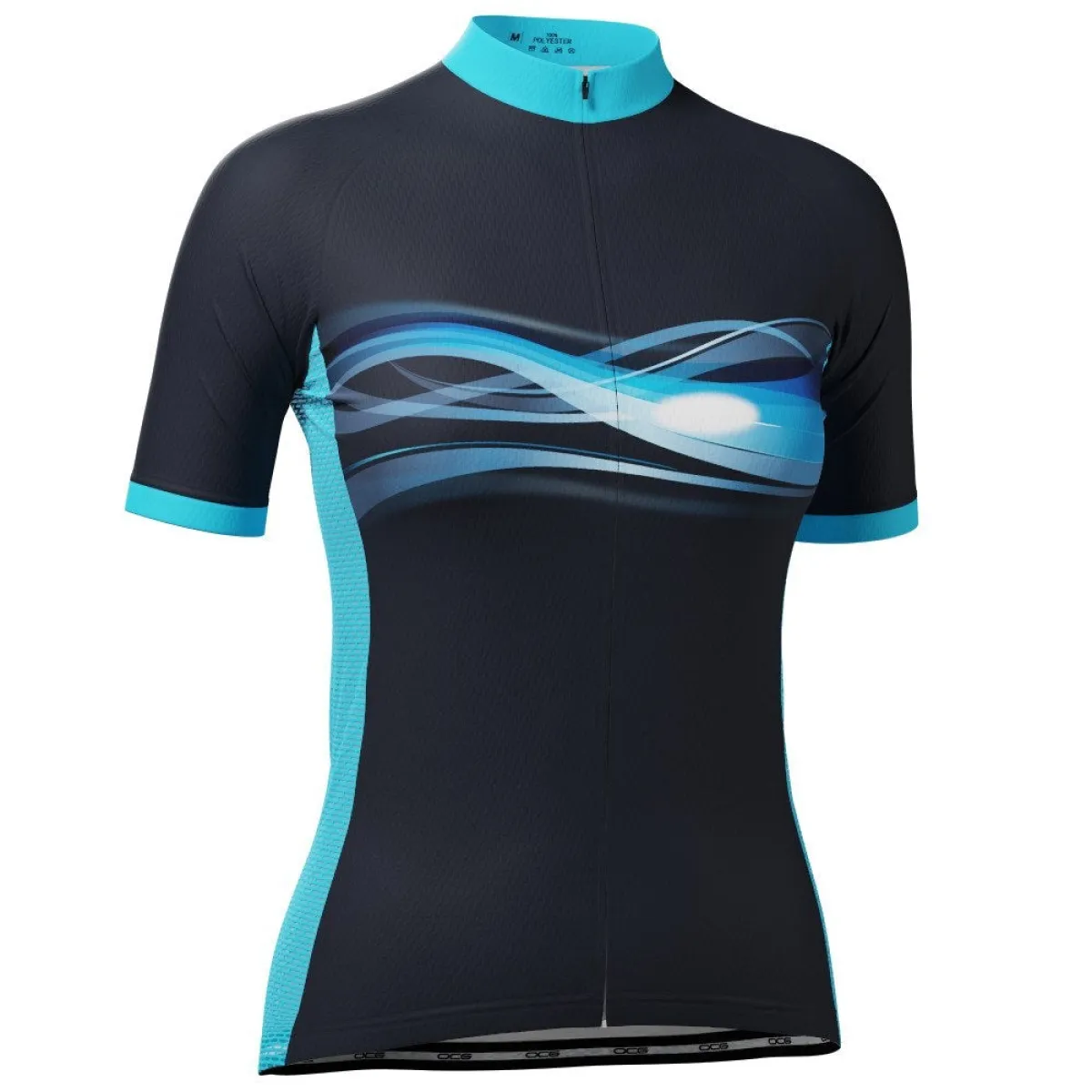 Women's Cosmos Blue Short Sleeve Cycling Jersey To Buy