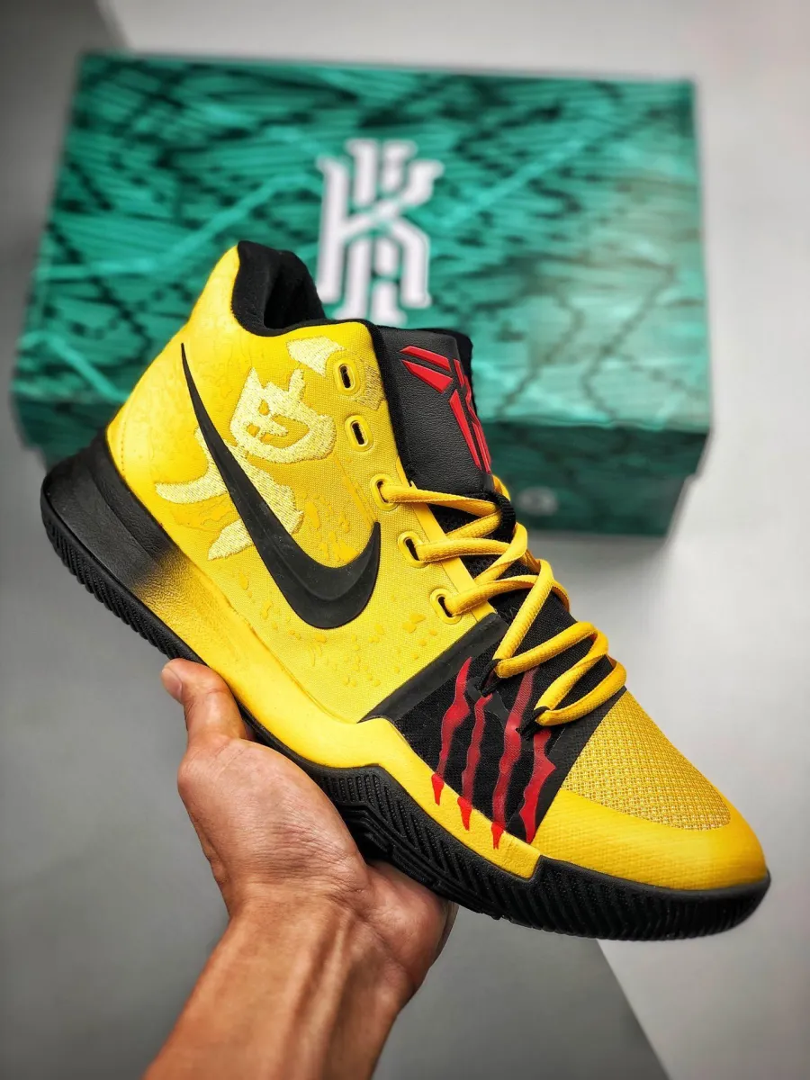 Nike Kyrie 3 'Mamba Mentality' Tour Yellow/Black / kyrie bruce lees