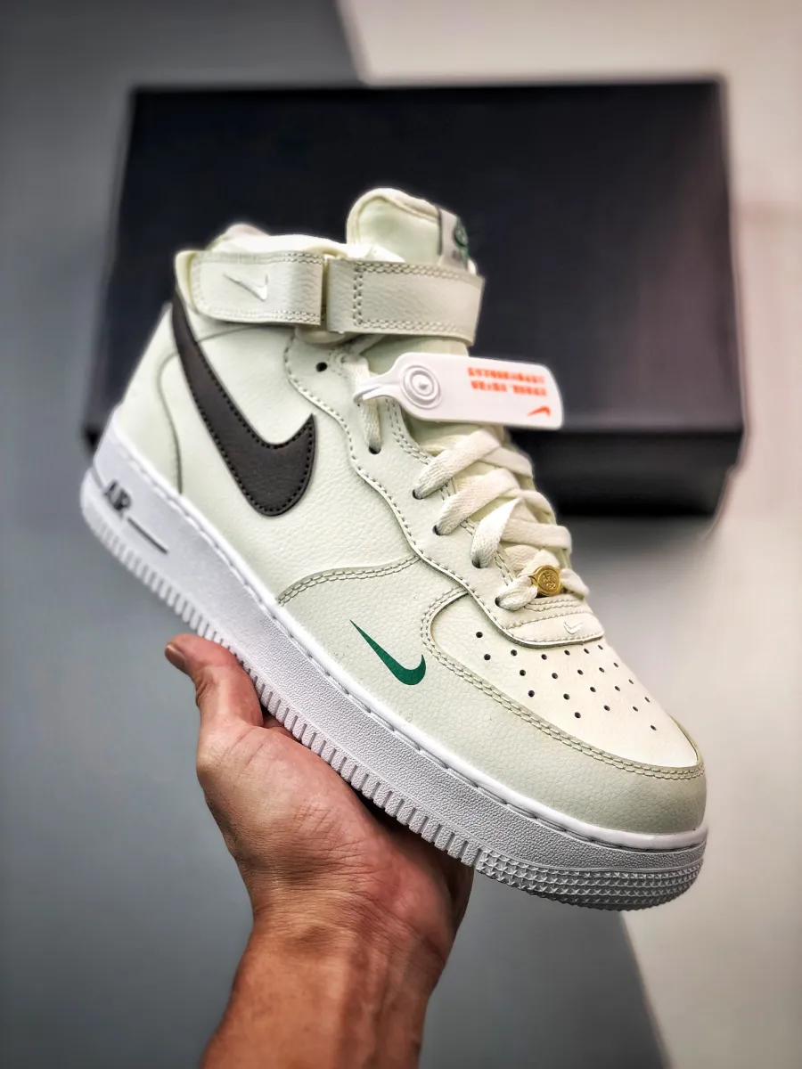 Nike Air Force 1 Mid '40th Anniversary' Sail/Brown Basalt-Malachite air force 1 brown basalt