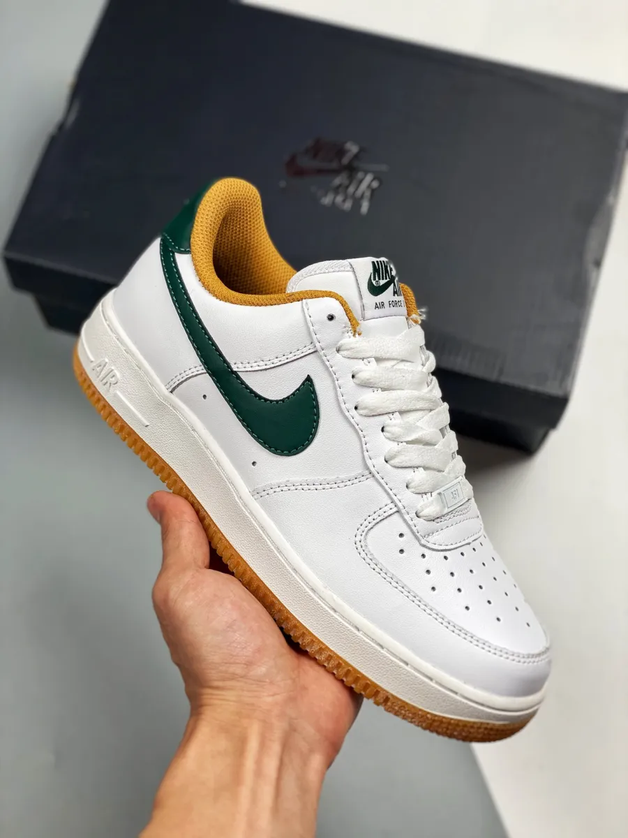 Nike Air Force 1 '07 LX White Yellow Green / nike air force 1 yellow and white