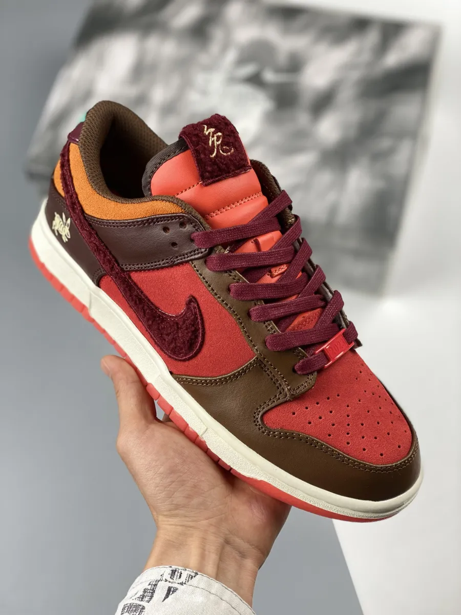 Nike Dunk Low 'Year of the Rabbit' Orange/Brown - brown and orange dunks