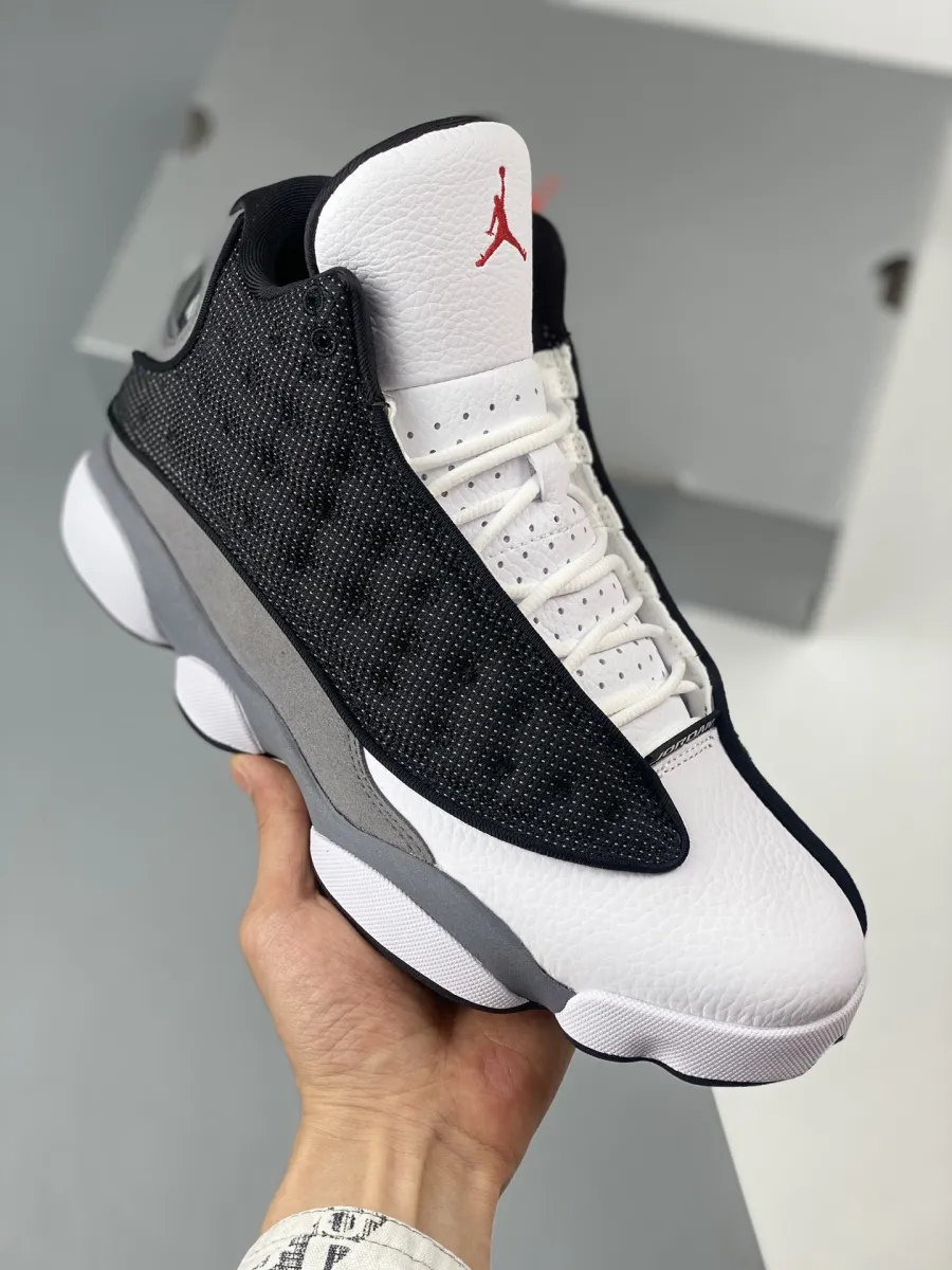 Air Jordan 13 Retro 'Black Flint' Black/Red/Flint Grey/White DJ5982-060 #air jordan 13 black red