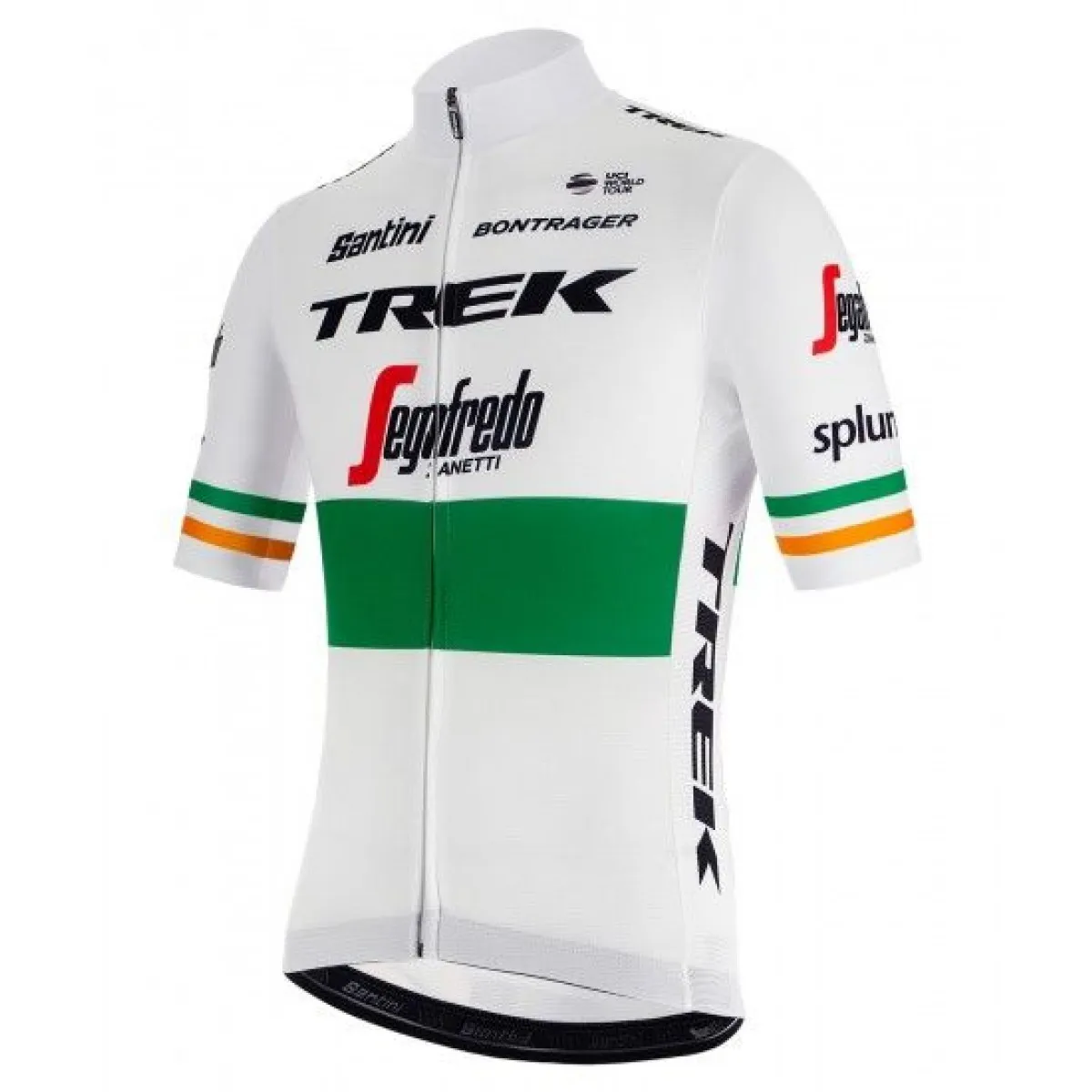 2019 Team TREK - SEGAFREDO irish champion Short Sleeve cycling Jersey bike clothing Cycle apparel Shirt