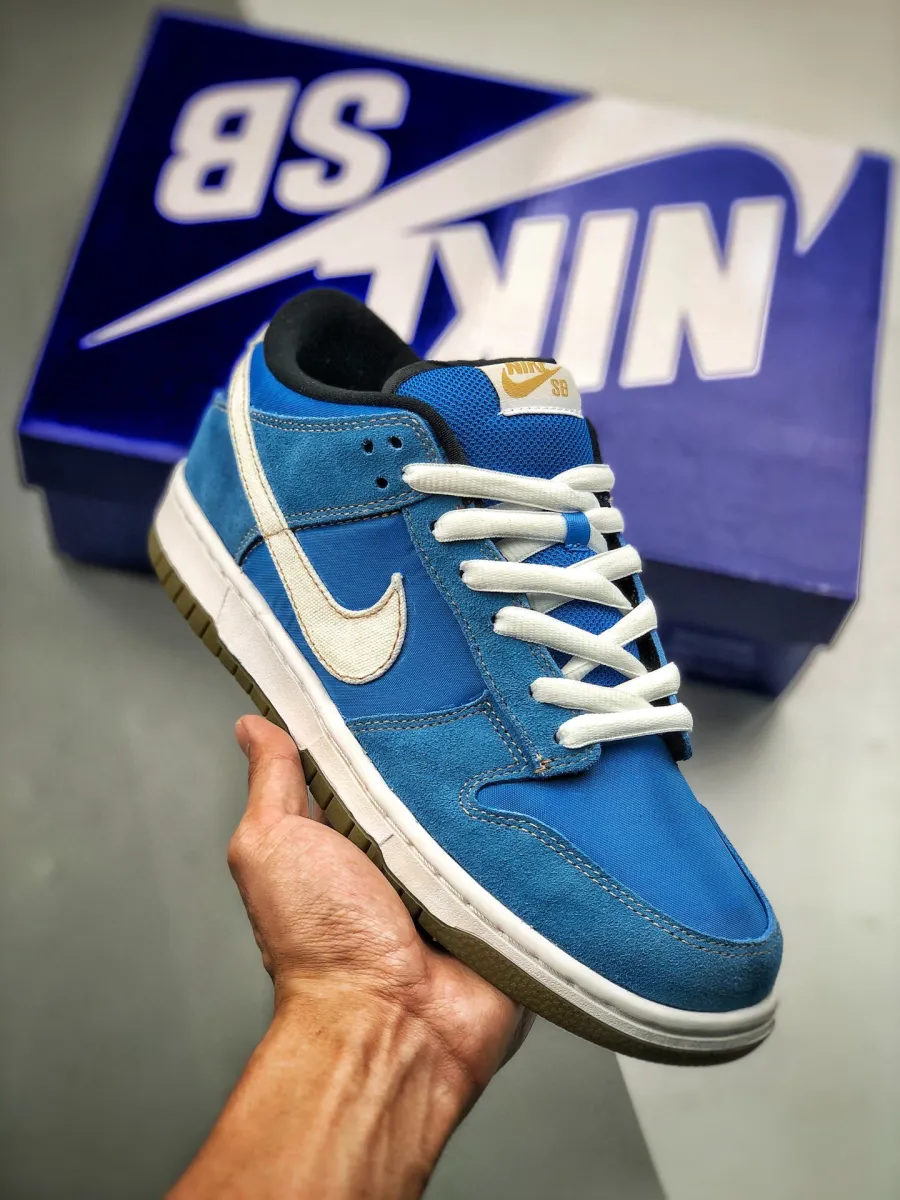 Nike Dunk SB Low Street Fighter 'Chun Li' Argon Blue/White - chun li nike sb
