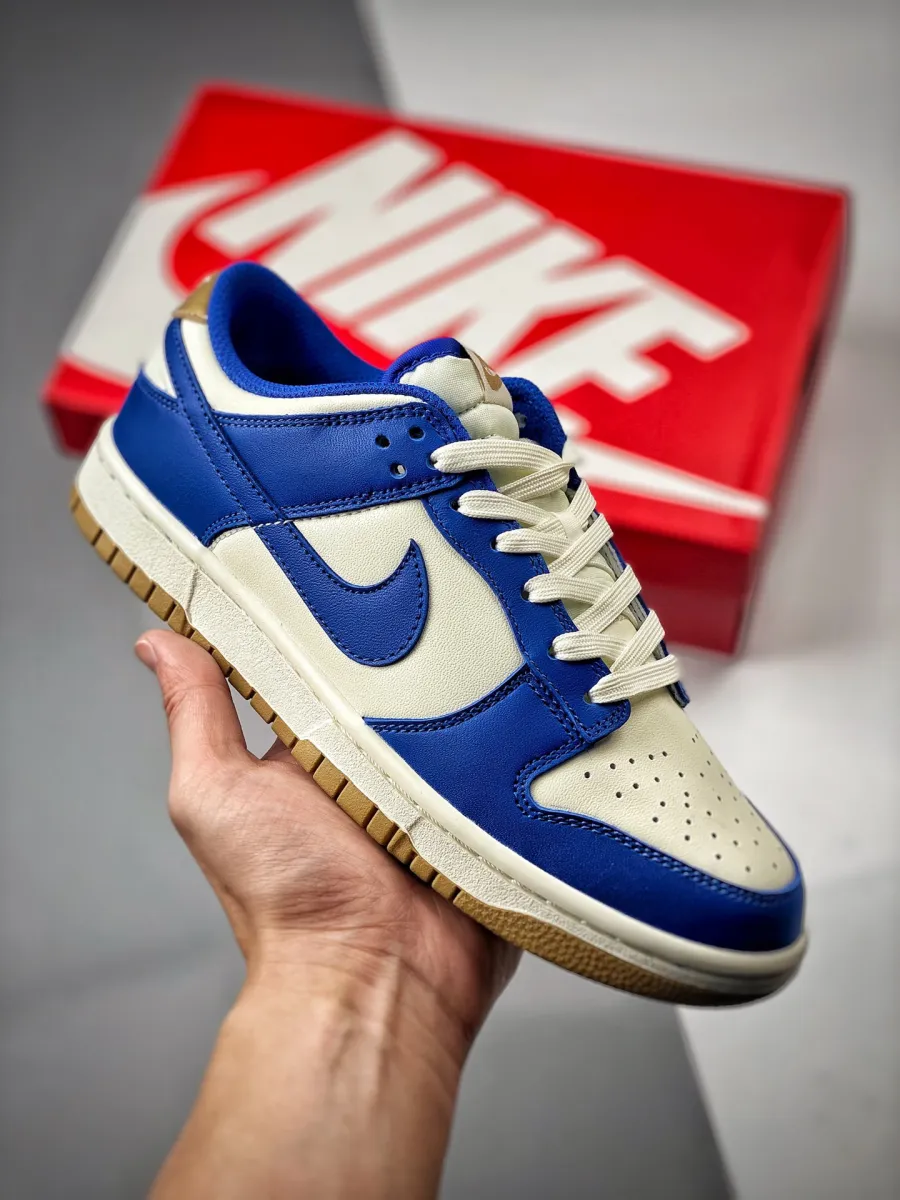 Nike Dunk Low 'Kansas' Royal Blue Gold #royal blue dunk lows