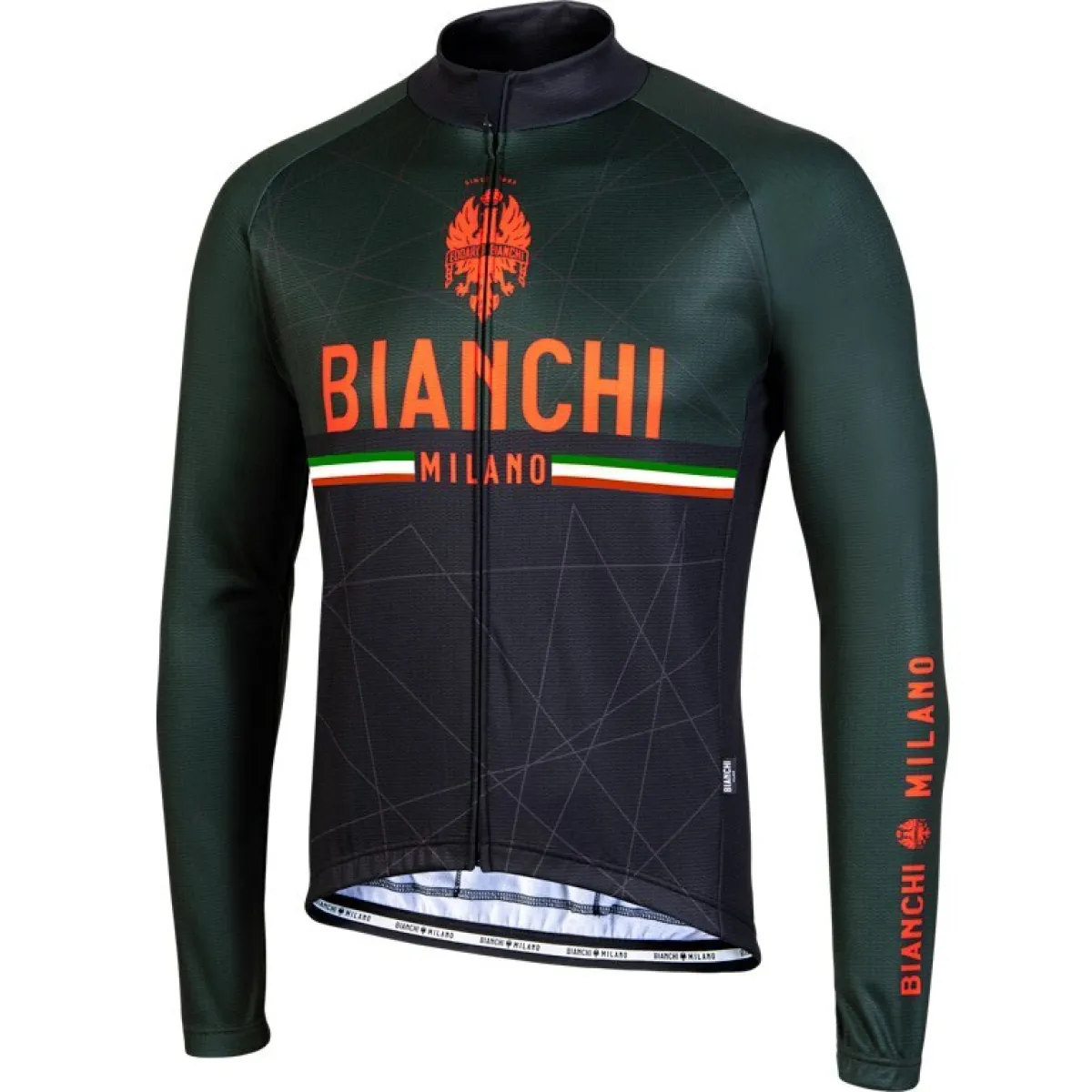 Bianchi Milano Valsenio Black Long Sleeve Jersey,