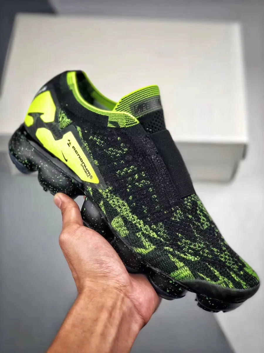 Acronym Nike Air VaporMax Moc 2 Black Volt AQ0996-007 New Releases