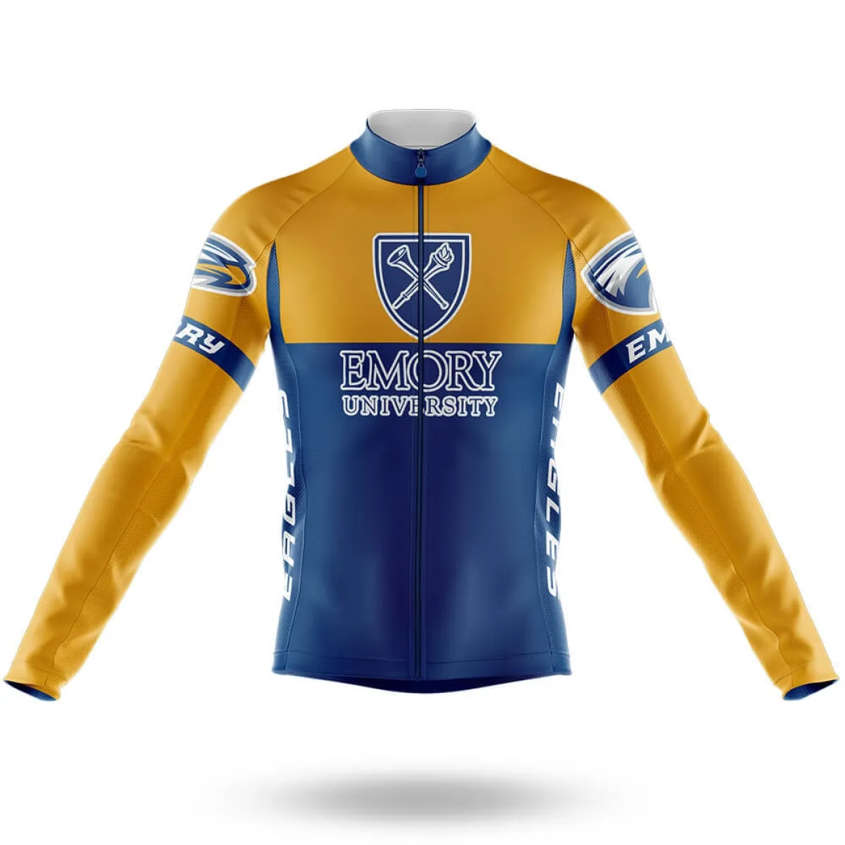 Emory University V2 Long Sleeve Cycling Jersey Only