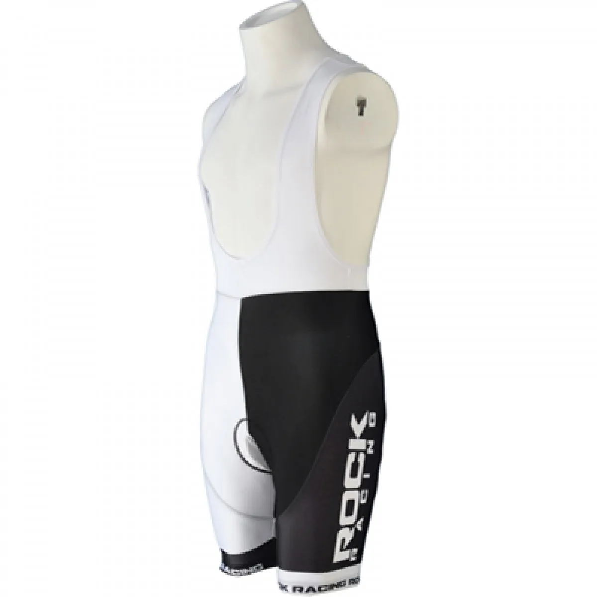 Team Rock Racing Cycling Bib Shorts BLACK/WHITE To Buy