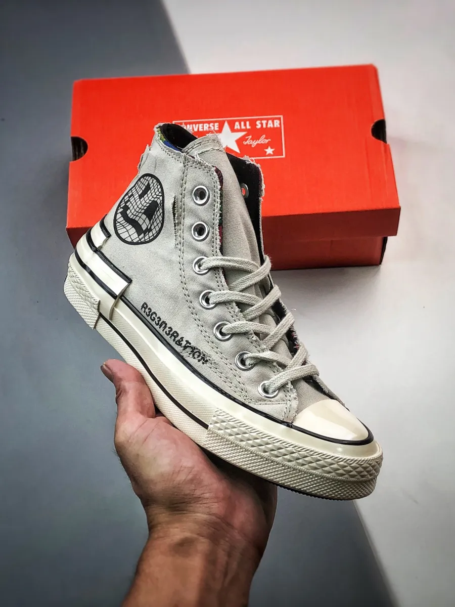 Converse Chuck 70 Hacked Heel Tear Away Light Bone/Black Tear Away Converse