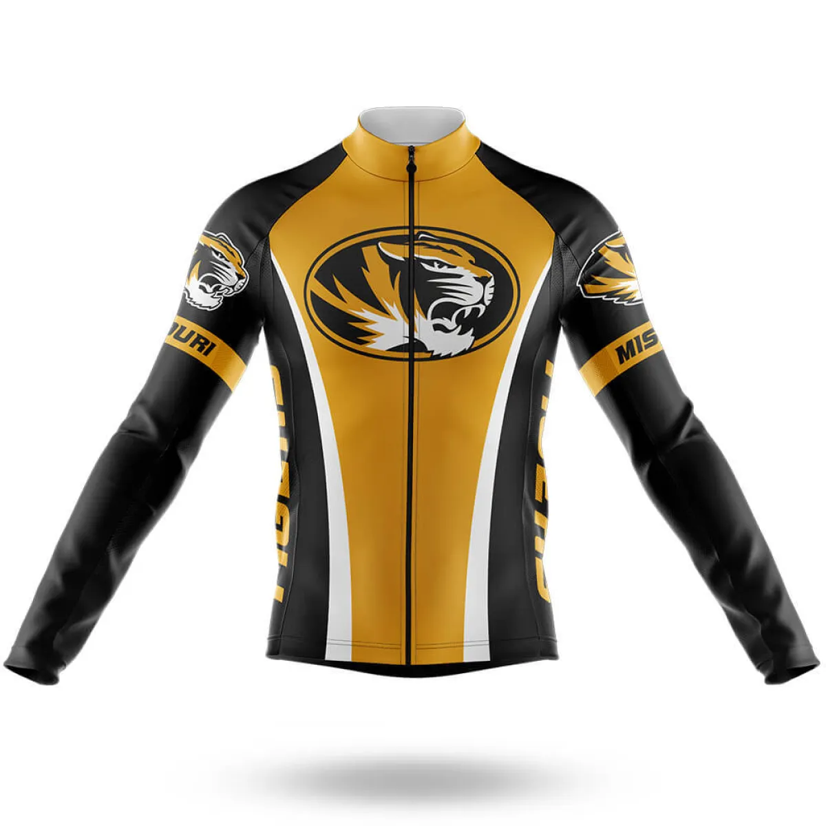 University of Missouri Long Sleeve Cycling Jersey Only