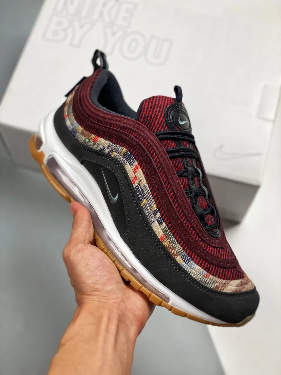 Pendleton x Nike Air Max 97 By You Black Multi DC3494-993 - air max 97 pendleton