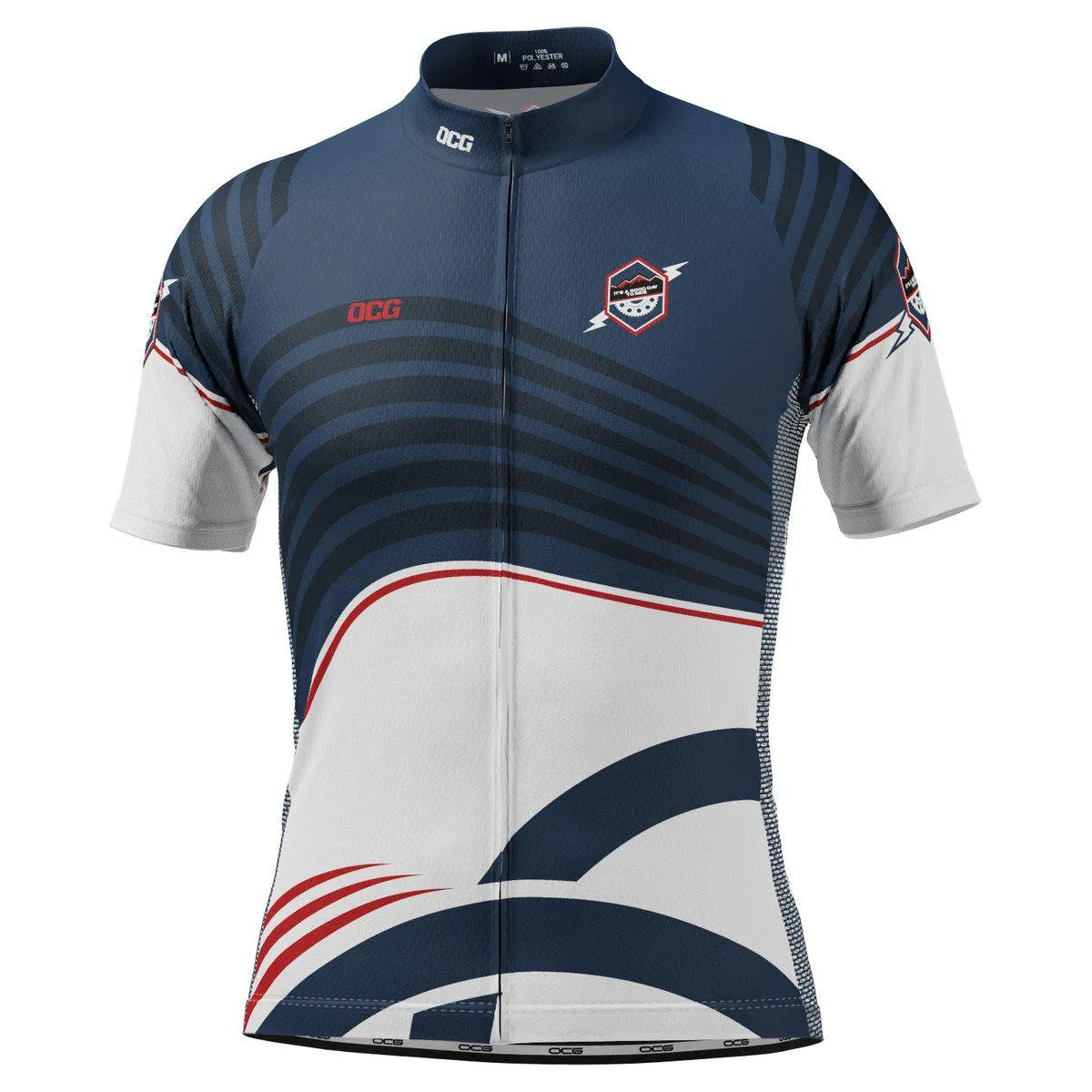 Men's Velocity Rosso Short Sleeve Cycling Jersey Restock