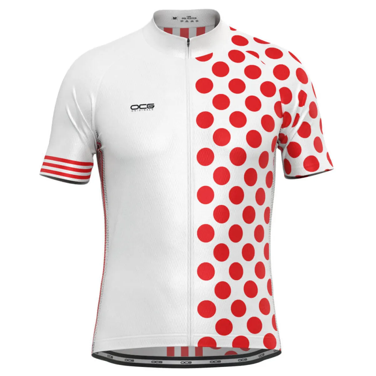 Men's King of The Mountain Polka Dot Cycling Jersey, King Of The Mountains Jersey