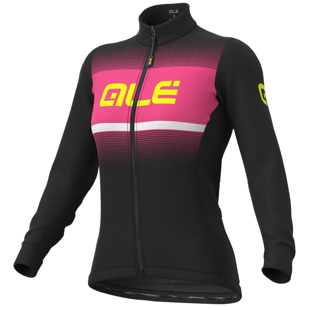 Ale Solid Blend long sleeve woman jersey - Black pink L21018515