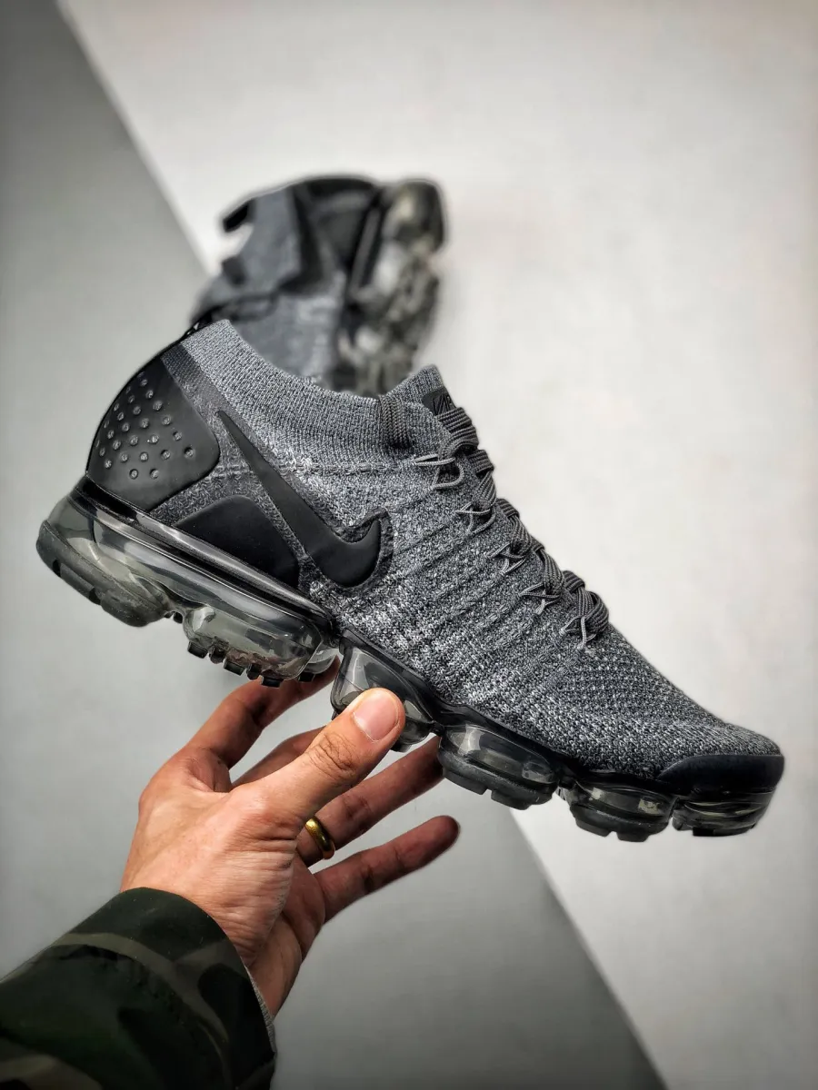Nike Air VaporMax Flyknit 2 Dark Grey 942842-002 nike vapormax flyknit 2 dark grey