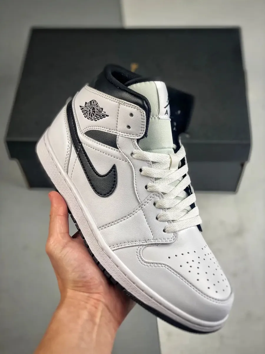 Air Jordan 1 Mid Stromtrooper White/Black