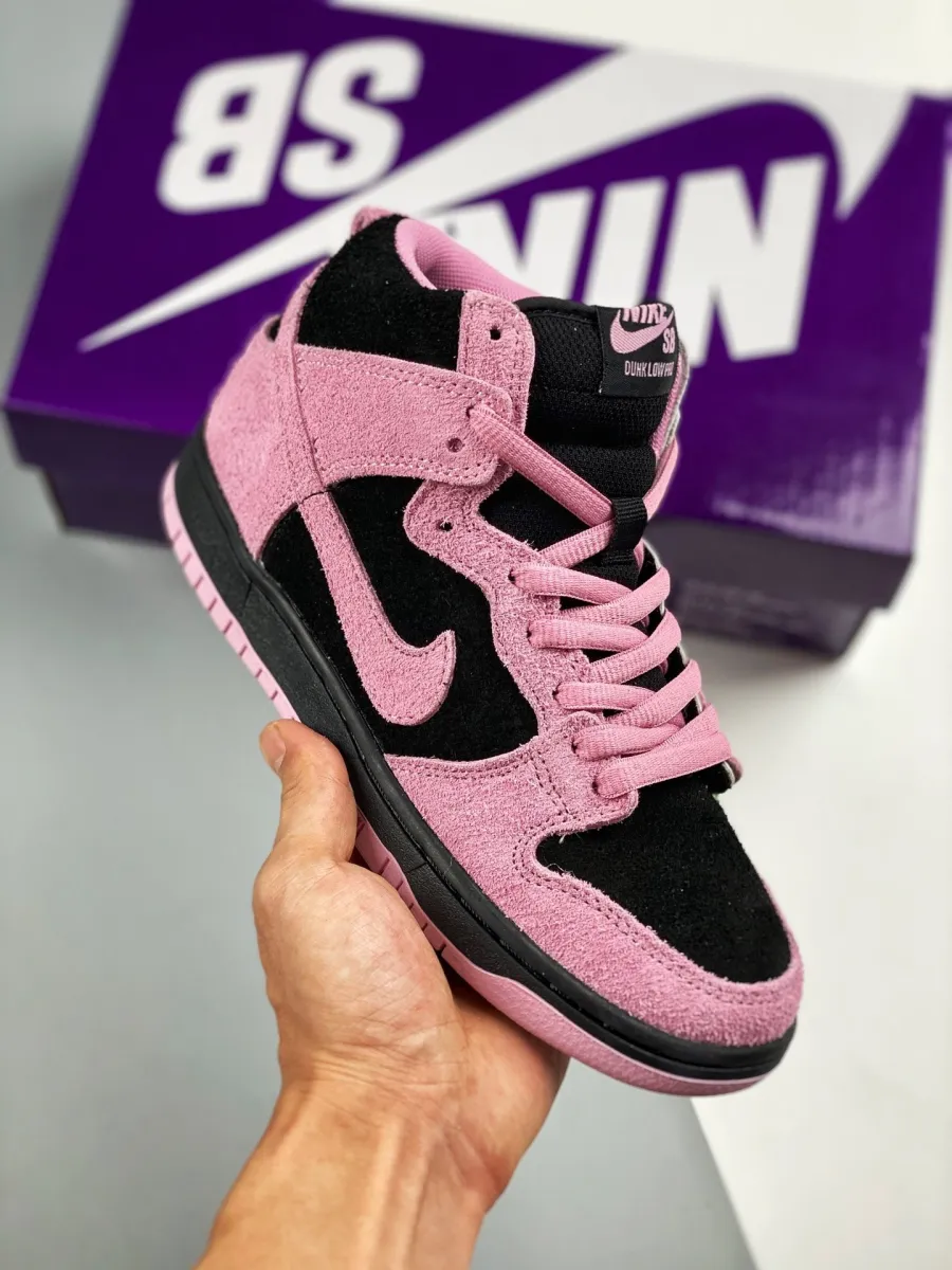 Nike SB Dunk High Invert Celtics CU7349-001 dunk low pink and green