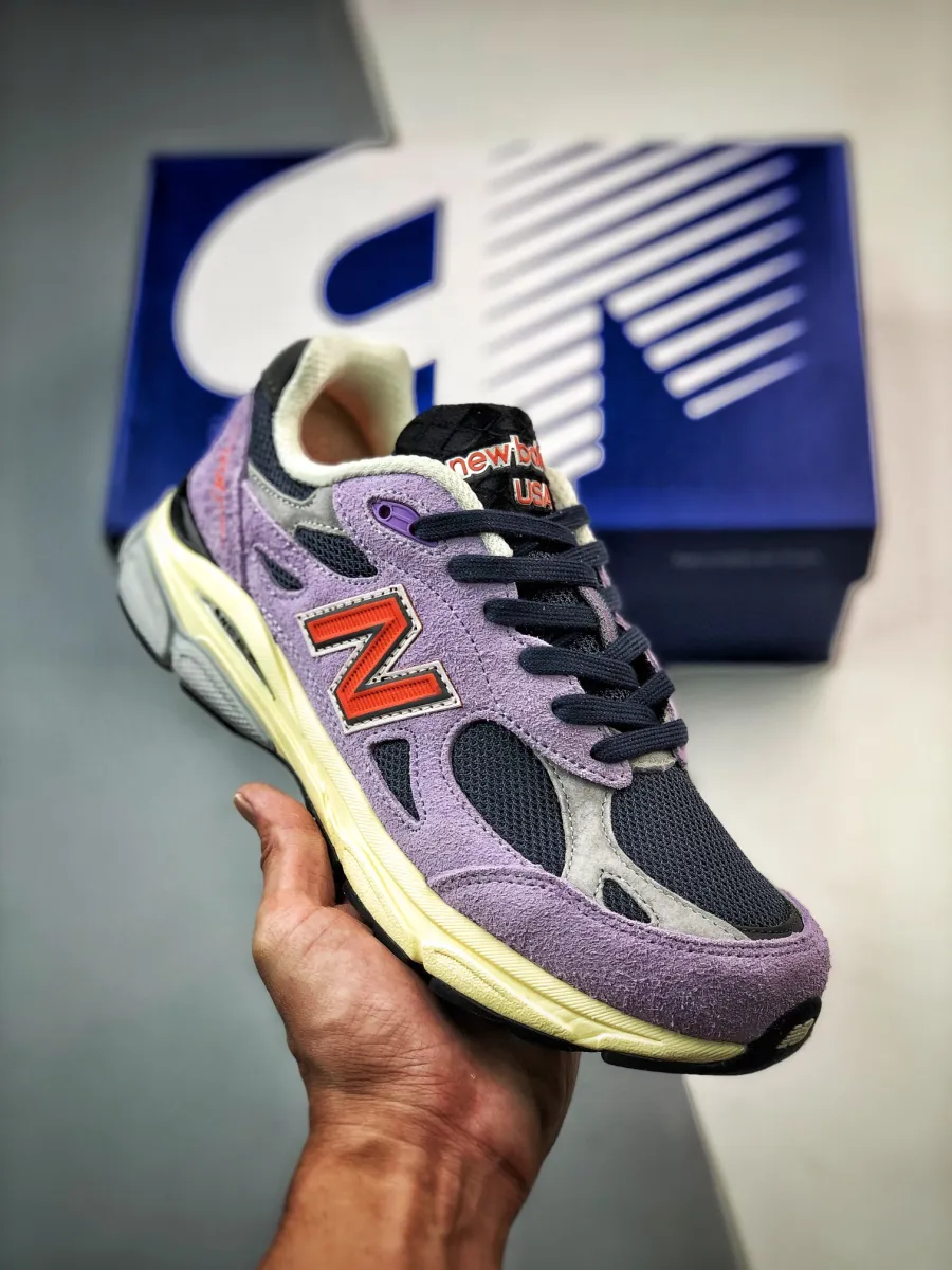 New Balance 990v3 Raw Amethyst/NB Navy M990TD3 new balance raw amethyst 990v3