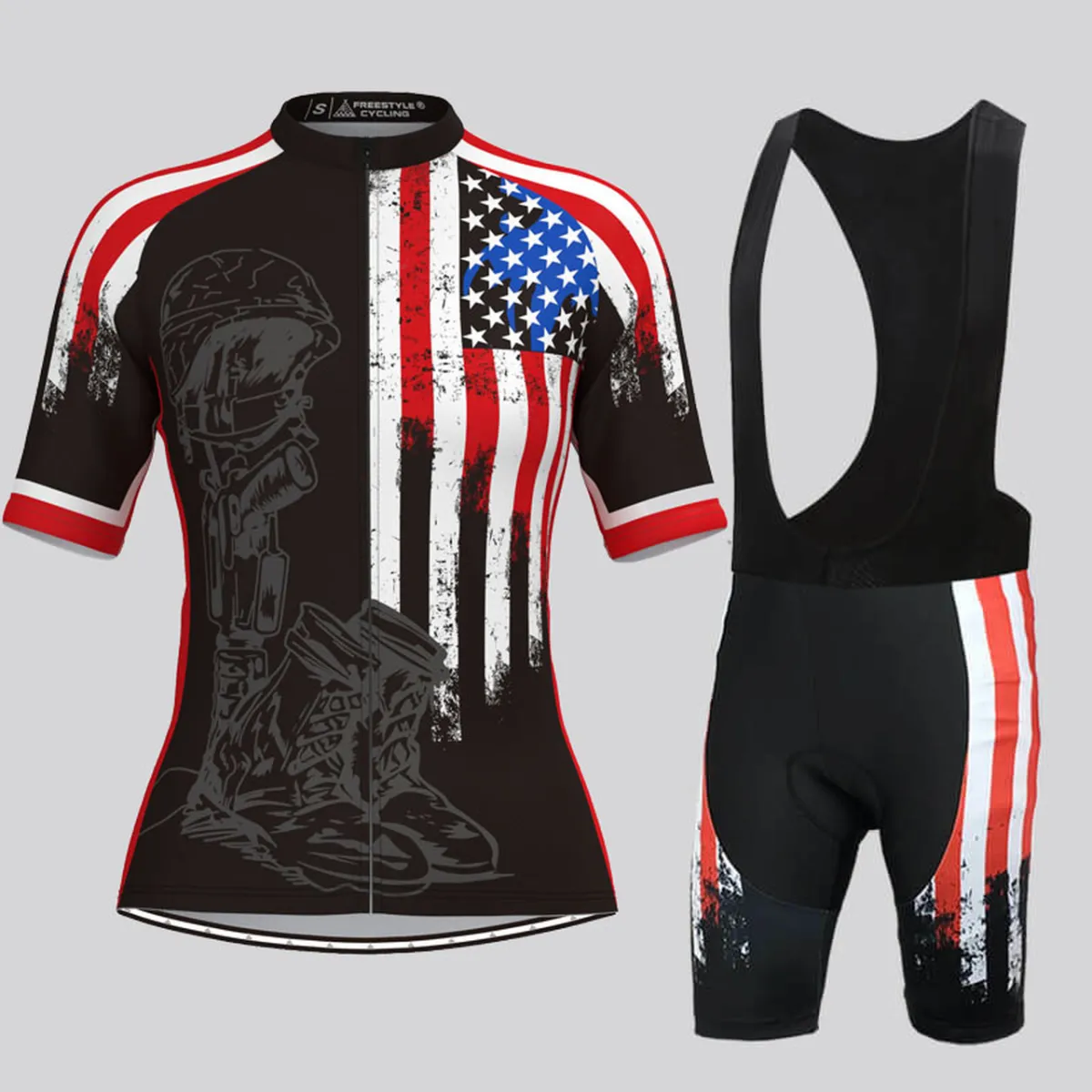 Honor The Fallen Women's Cycling Kit Brand New