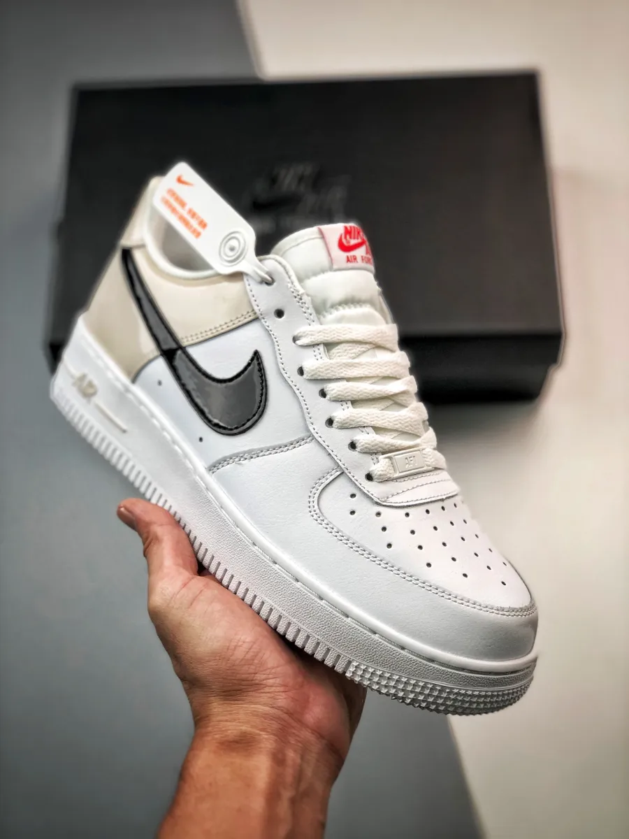 Nike Air Force 1 Low Light Iron Ore/Black-White-University Red air force one patent