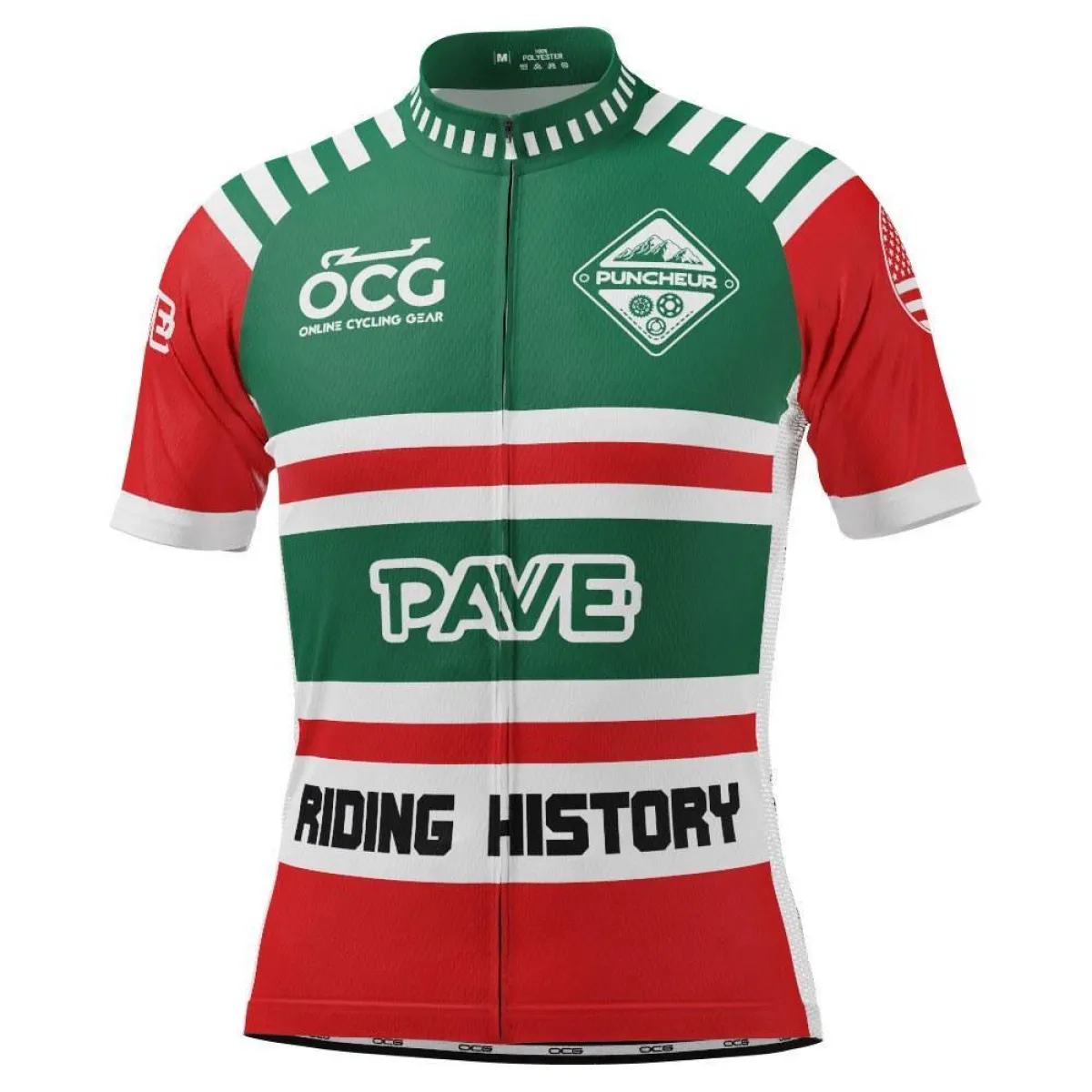 PAVE Athletic Team Americas Short Sleeve Cycling Jersey