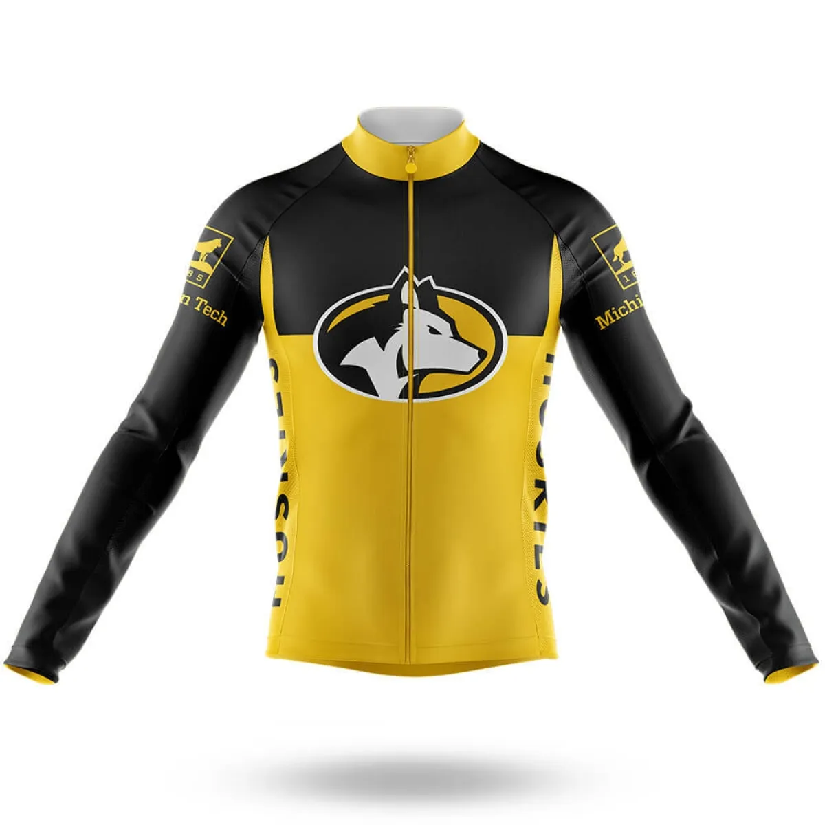 Michigan Technological University V2 Long Sleeve Cycling Jersey Only