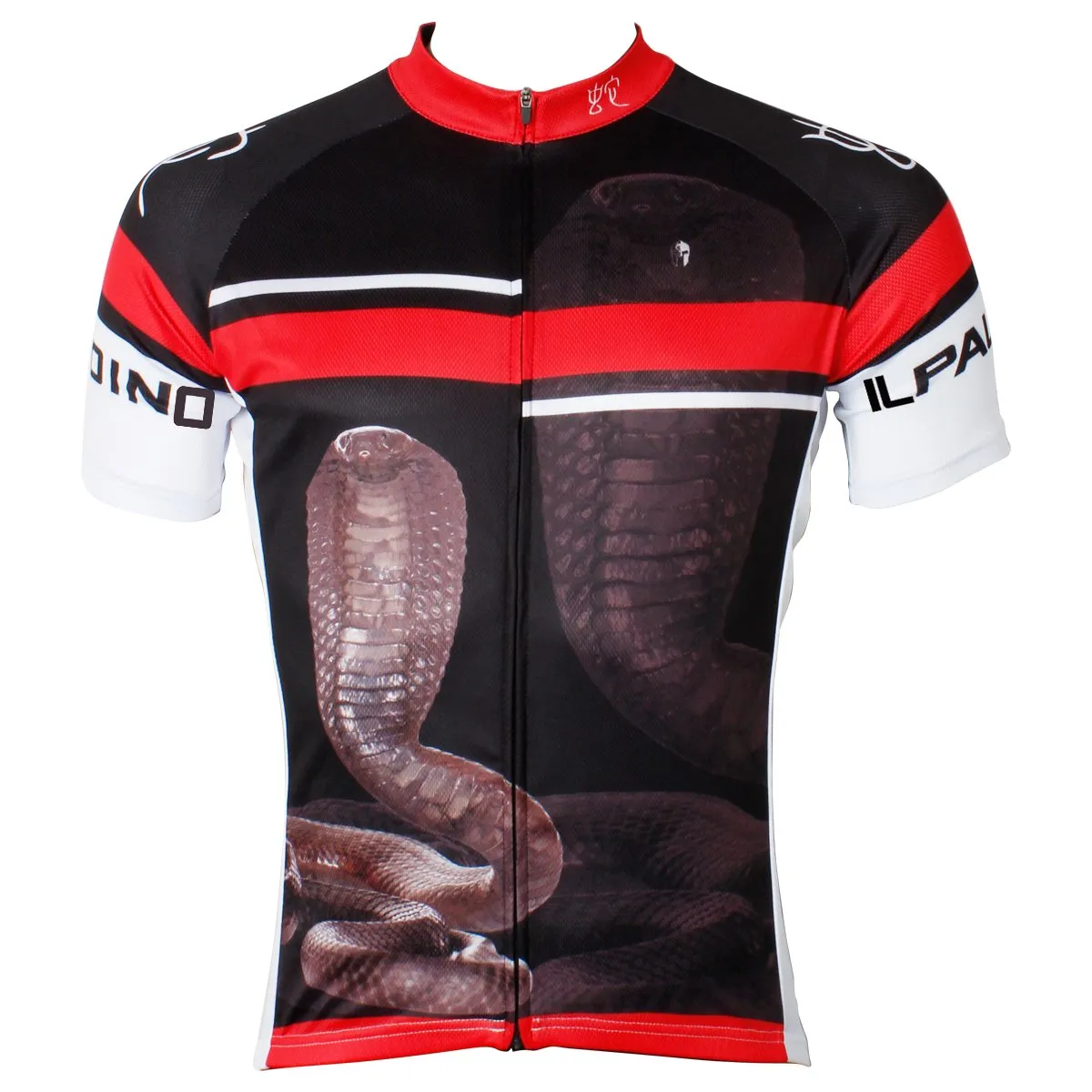 ILPALADINO Black Mamba Nature Men's Professional MTB Cycling Jersey Breathable and Quick Dry Comfortable Bike Shirt for Summer NO.558