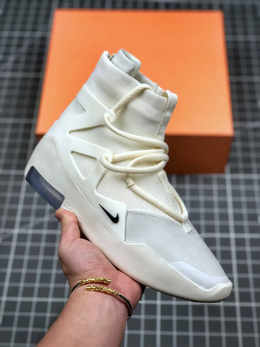 Nike Air Fear Of God 1 Sail Black AR4237-100 Online