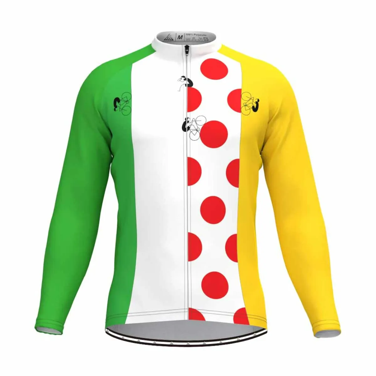 Men's Tour De France Classic Color LS Jersey For Sale