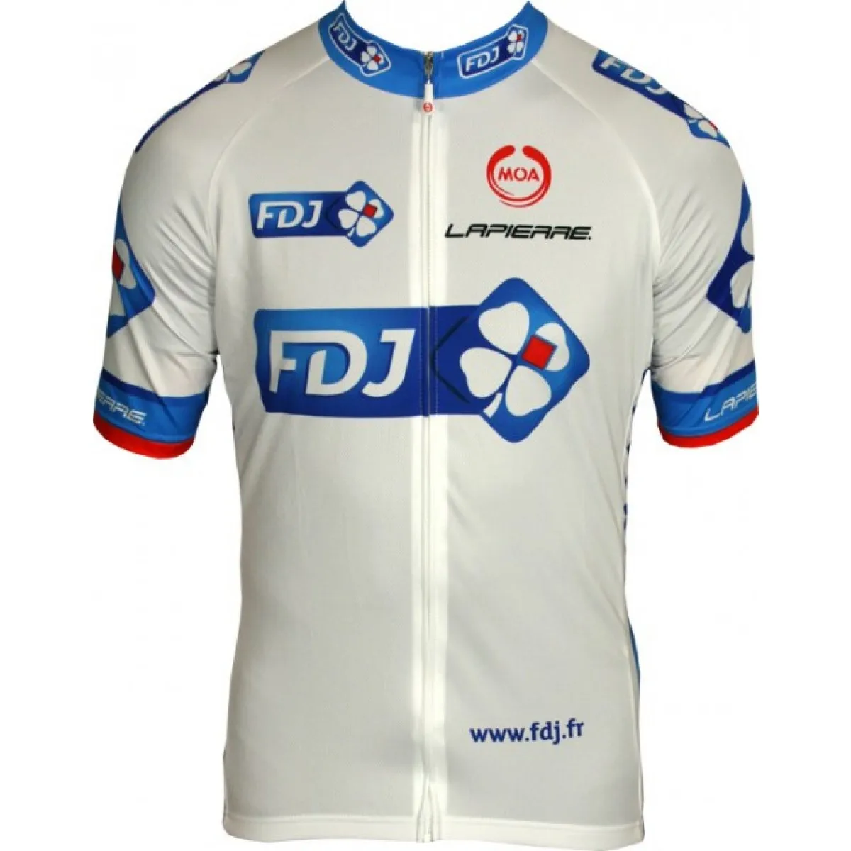FRANCAISE DES JEUX (FDJ) 2011 MOA Radsport-Profi-Team Short Sleeve Jersey