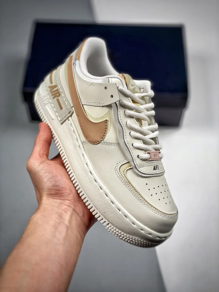 Nike Air Force 1 Shadow Sail Fossil / af1 shadow sail hemp