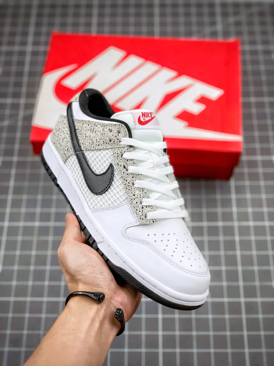 Nike Dunk Low Cl 'J-Pack' White/Black-Neutral Grey #nike dunk low jordan pack