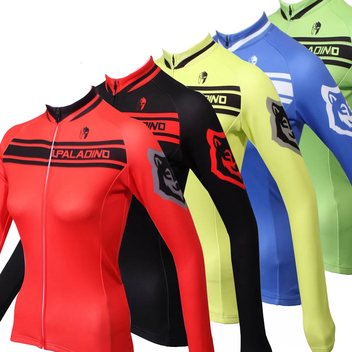 ILPALADINO Simple Long-sleeve Cycling Jersey Bike Bicycling Summer Pro Cycle Clothing Racing Apparel Outdoor Sports Leisure Biking Shirts Breathable and Comfortable NO.354