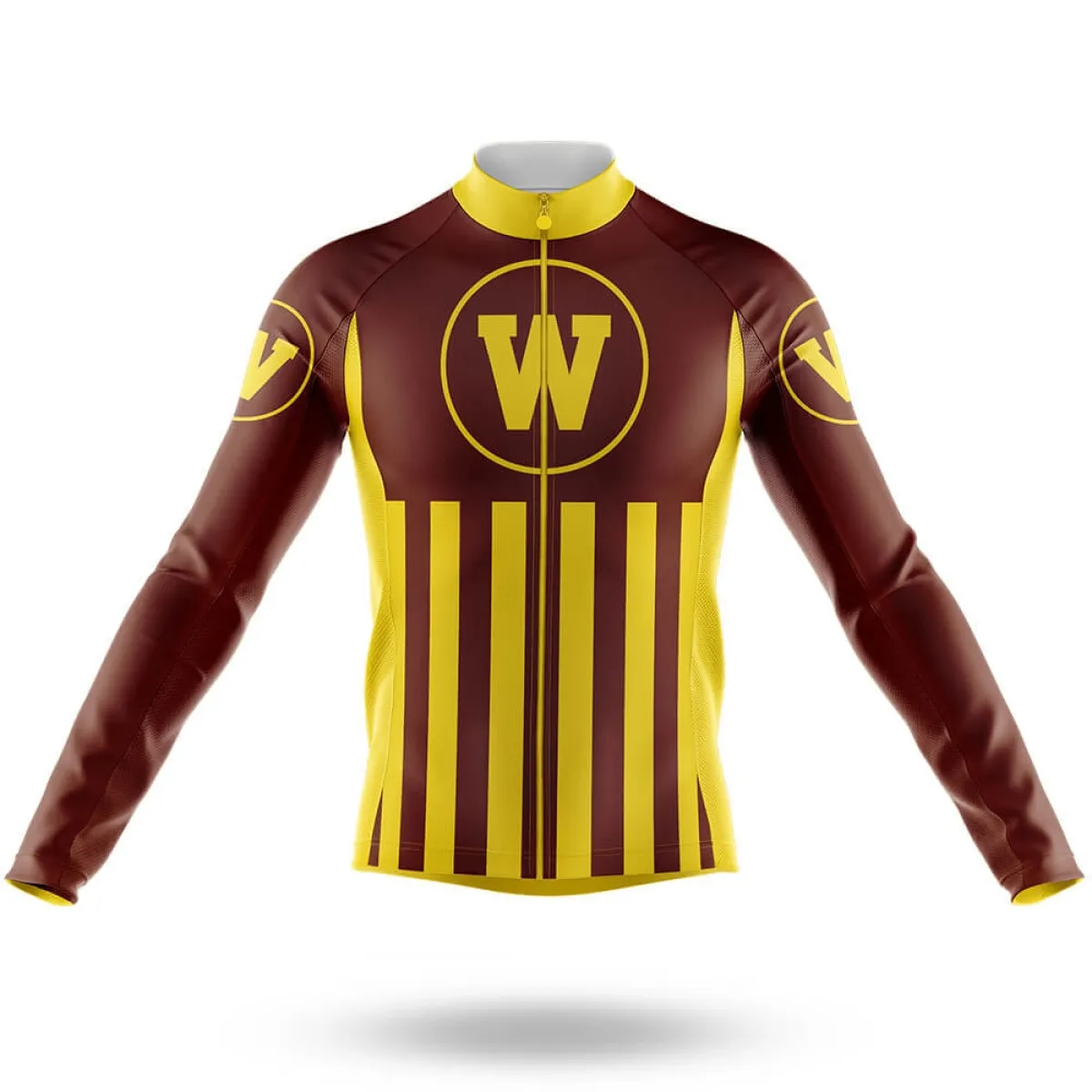 Western Michigan University USA Long Sleeve Cycling Jersey Only