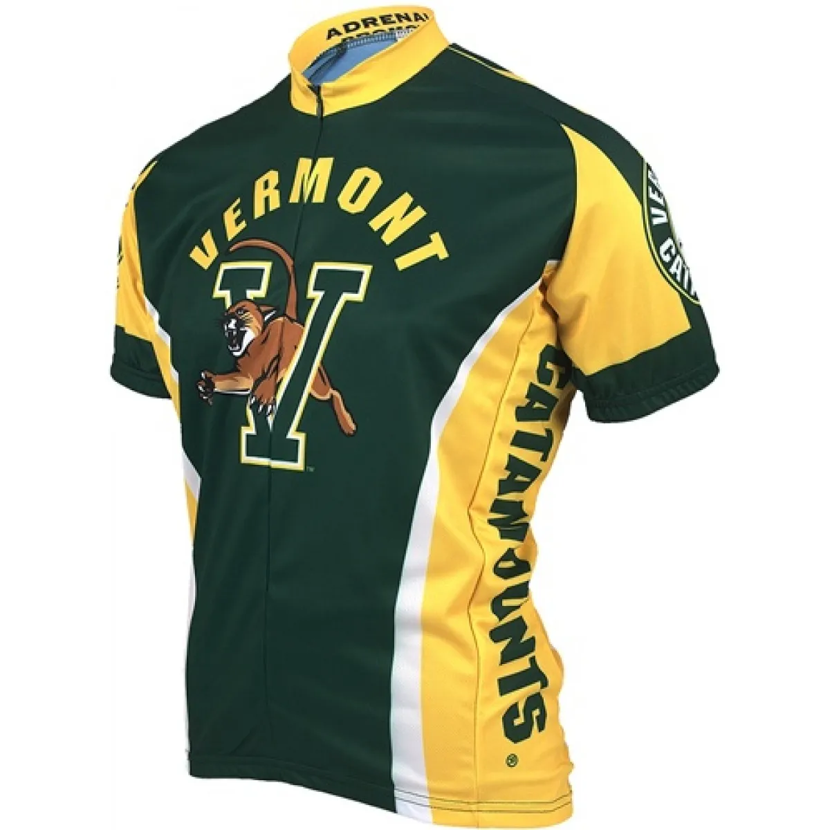 UVM University of Vermont Catamounts Cycling Short Sleeve Jersey
