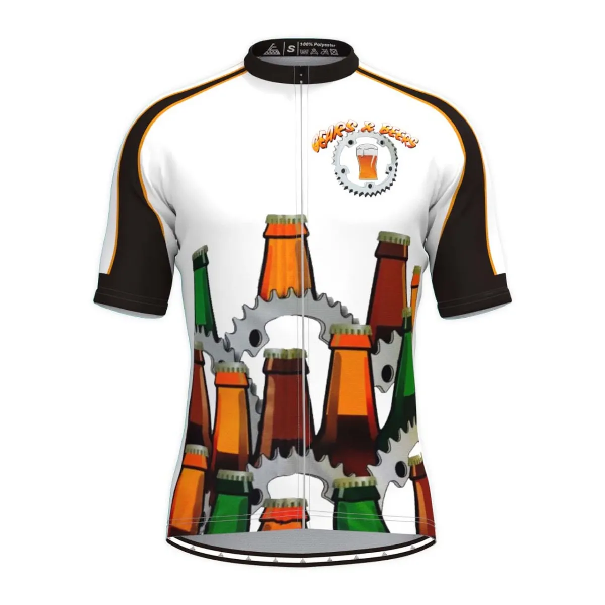 Gears&Beer Men's Cycling Jersey Restock