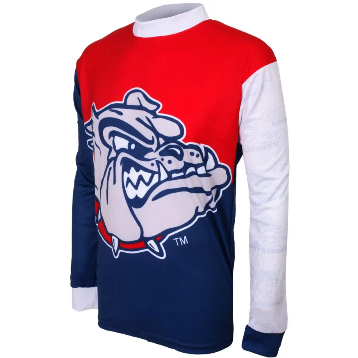 NCAA GU Gonzaga Bulldogs Cycling (bib) shorts Mountain Long Sleeve MTB Bike Cycling Jerseys