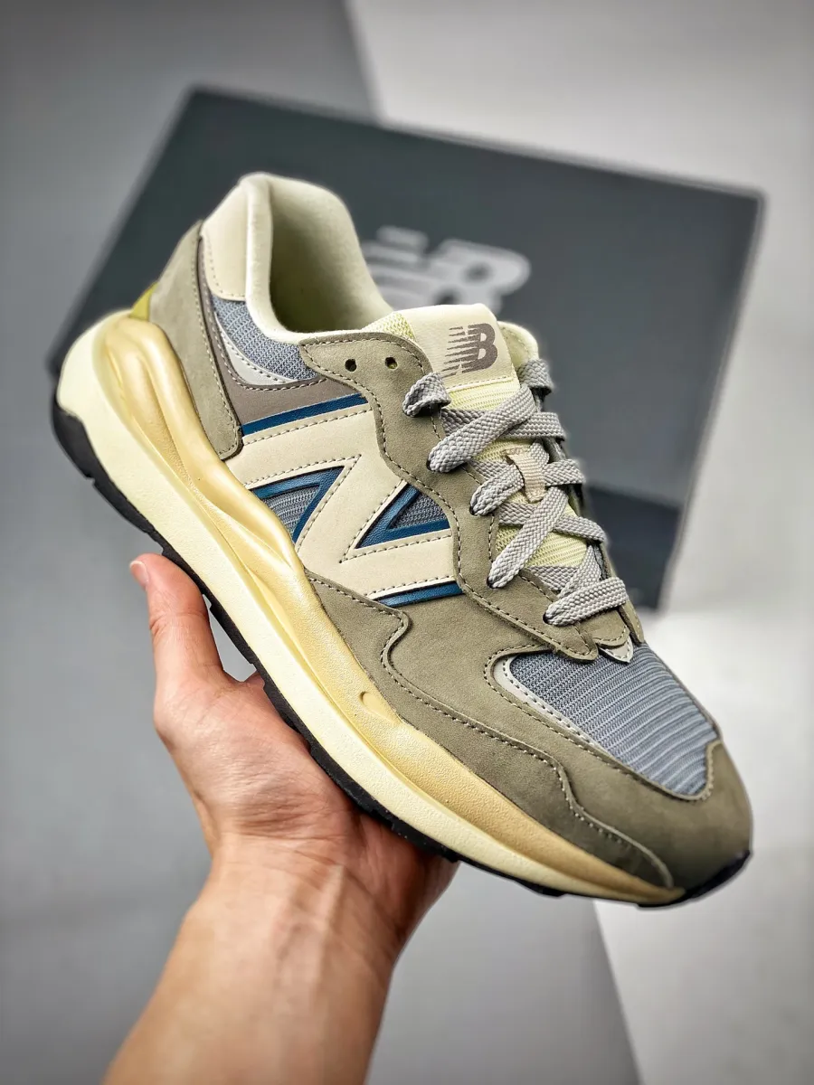 New Balance 57/40 Vetiver/Mallard Blue #m5740llg