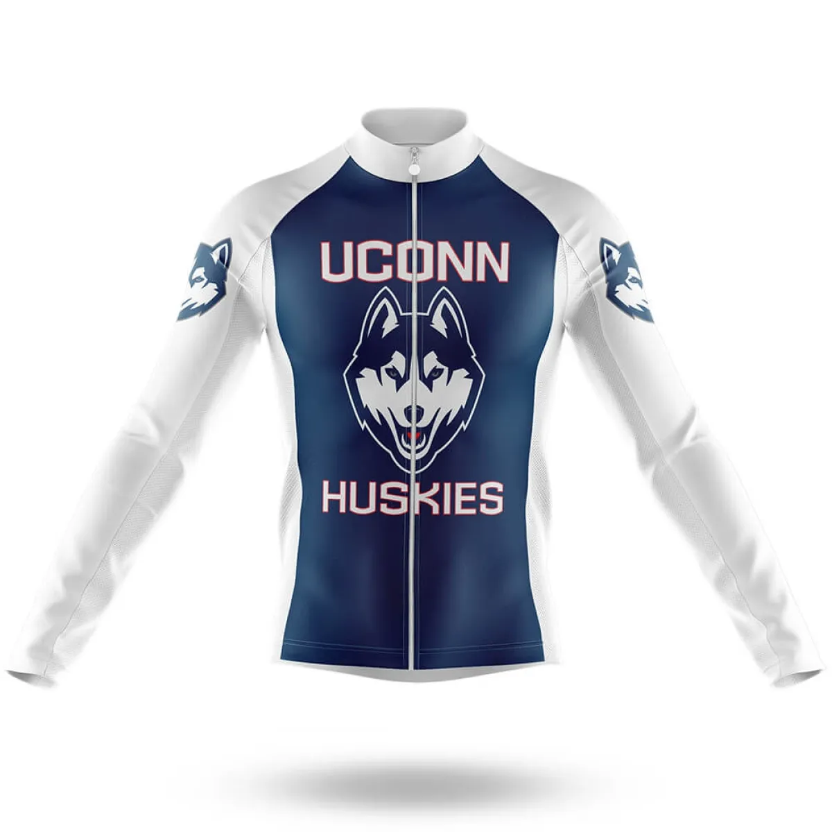 Restock UConn Huskies Long Sleeve Cycling Jersey Only