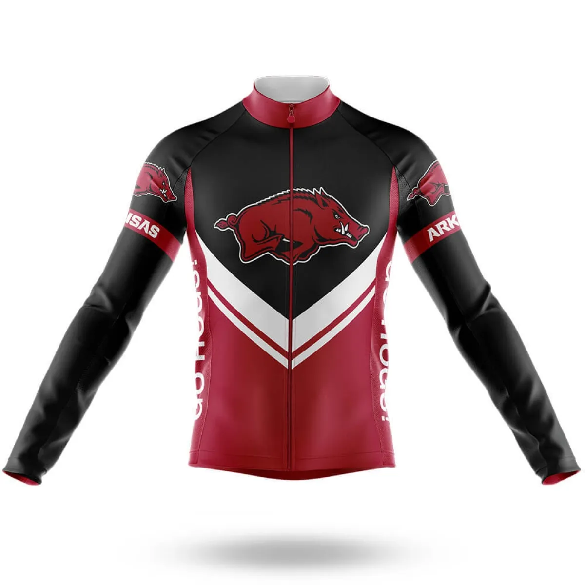 University of Arkansas V3 Long Sleeve Cycling Jersey Only