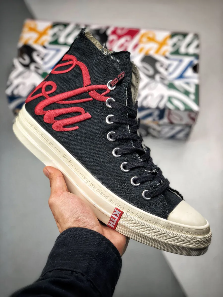 KITH X Coca-Cola X Converse Chuck Taylor All Star '70s Black 1666266254 New Releases