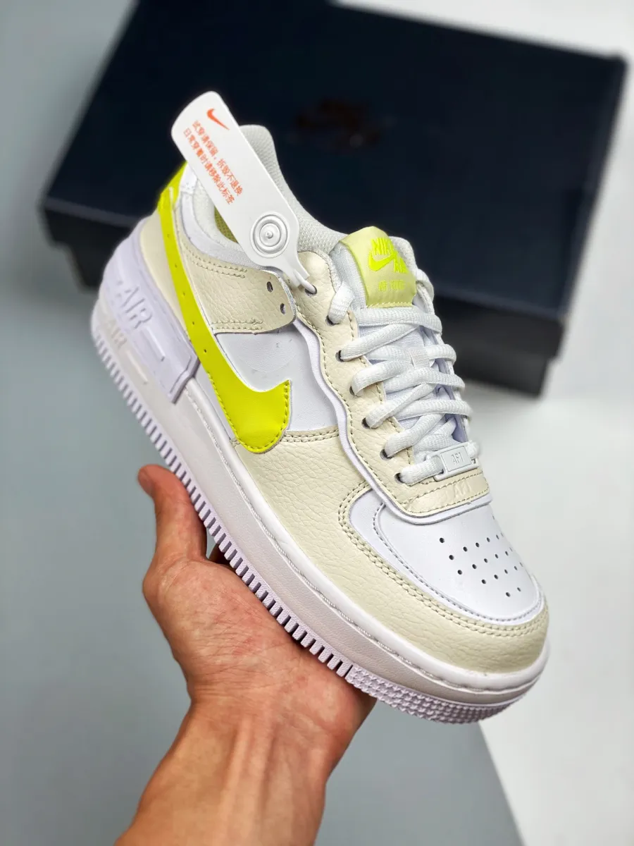 Nike Air Force 1 Shadow Yellow WMNS DJ5197-100