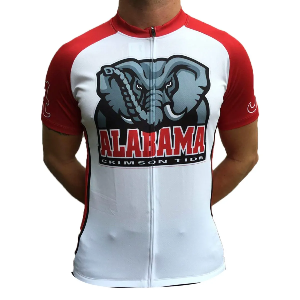 UA University of Alabama Crimson Tide Cycling Jersey