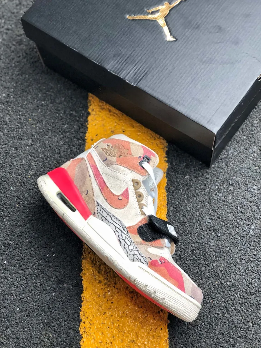 Jordan Legacy 312 Sail/Desert Camo-Infrared 23 AV3922-126 #air jordan legacy 312 desert camo